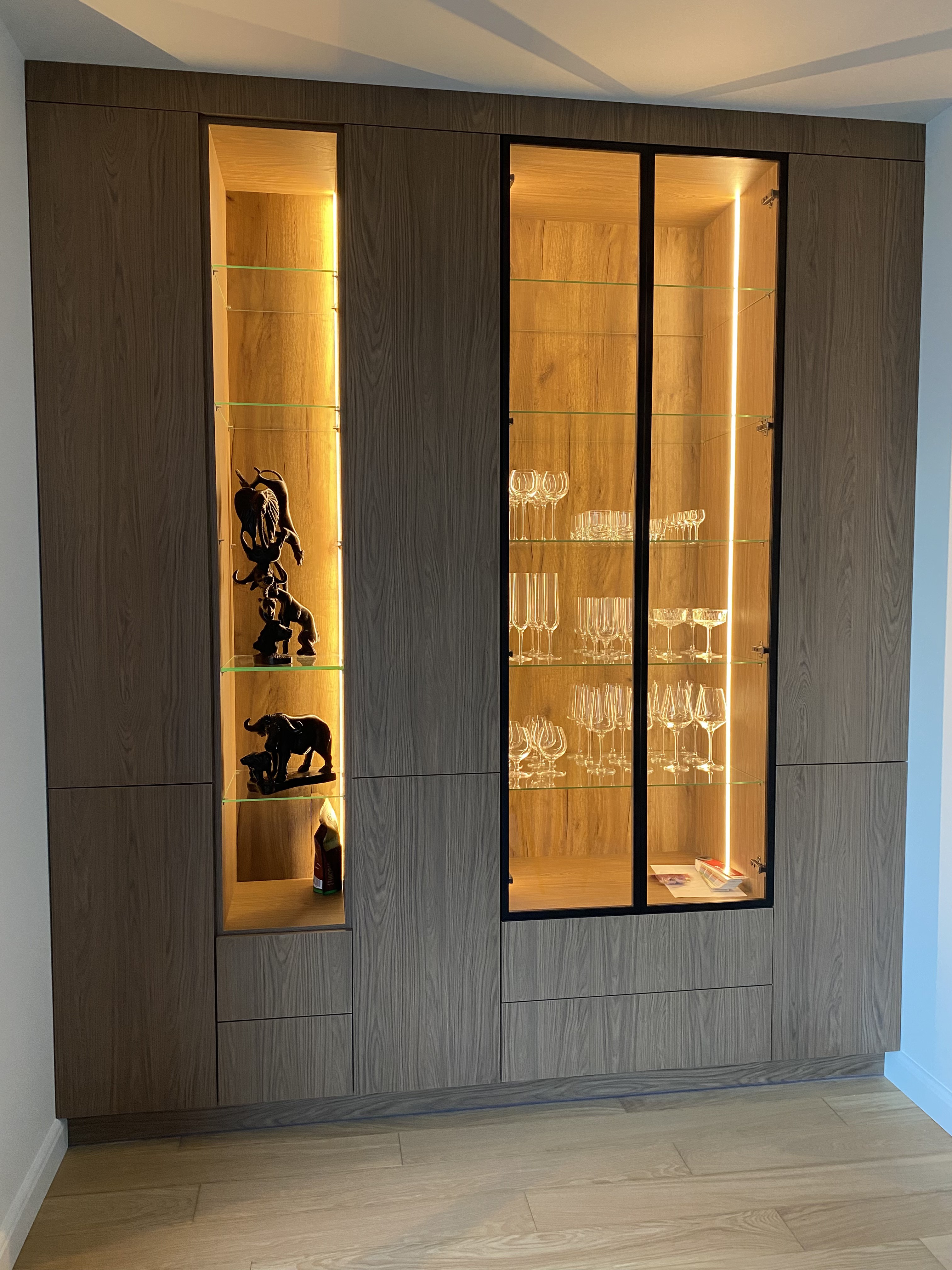 Witryna z podświetleniem LED